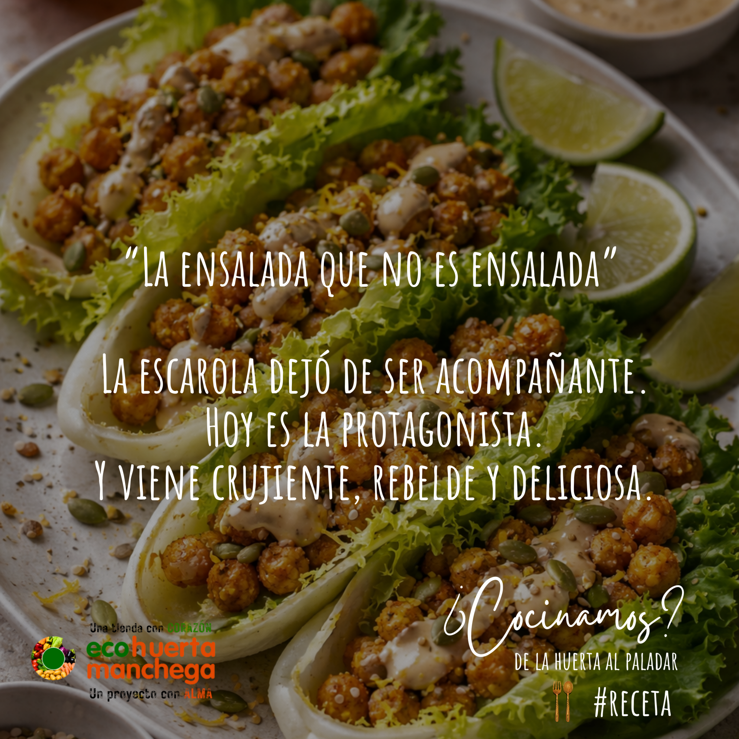 En este momento estás viendo La escarola como no te la habías imaginado